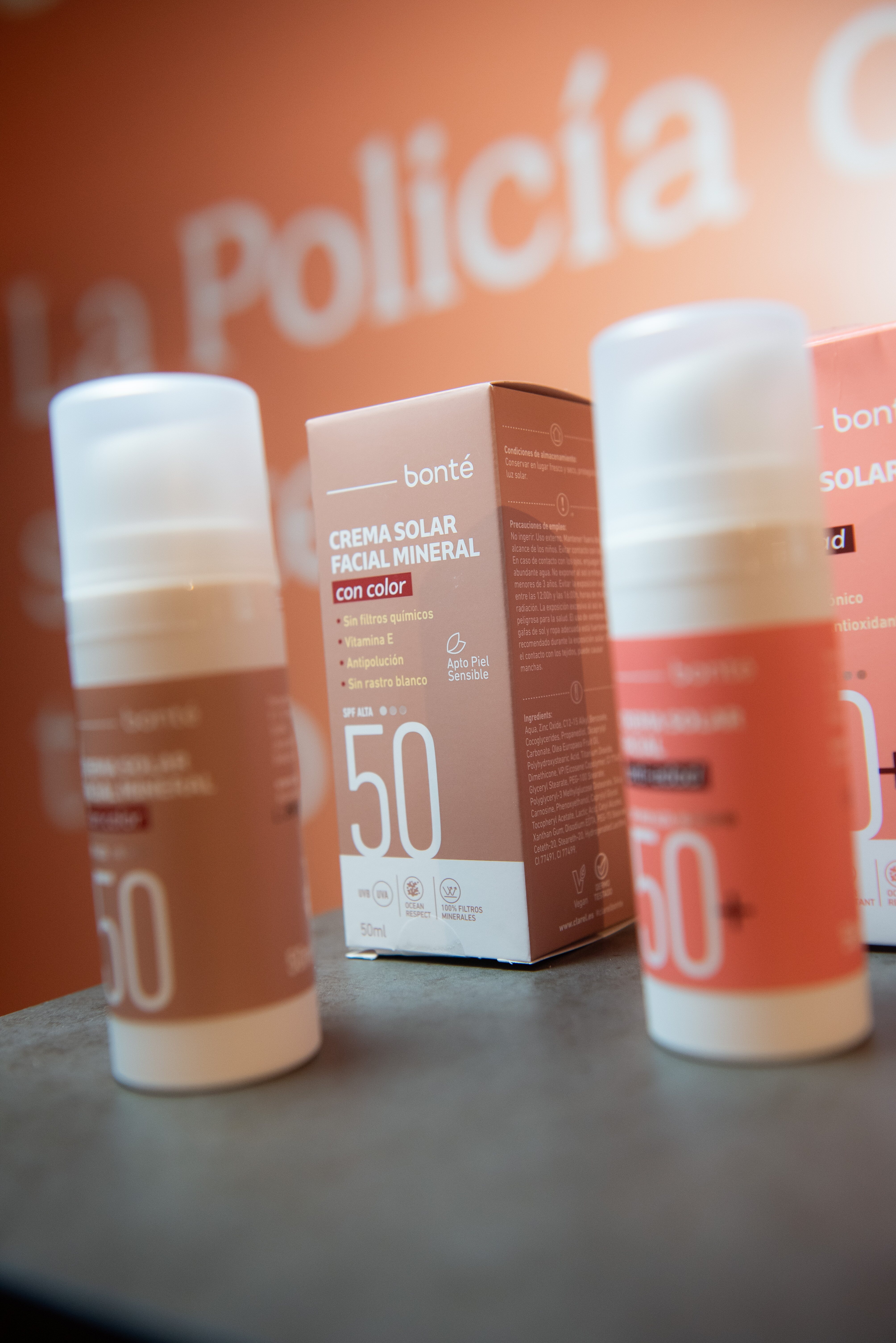 Crema solar mineral facial Bonté