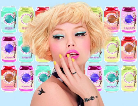 Imagen promocional de la colección 'Sixties Remix' de Bourjois