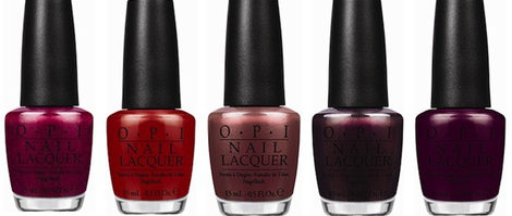 Tonos de la colección 'San Francisco' de OPI