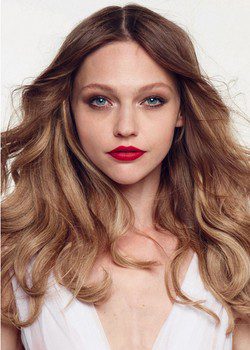 La modelo rusa Sasha Pivovarova