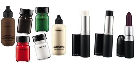 Cosméticos de la colección para Halloween de Rick Baker y MAC