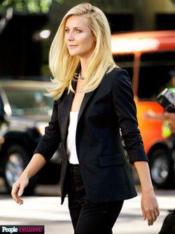 Gwyneth Paltrow durante la campaña de Hugo Boss