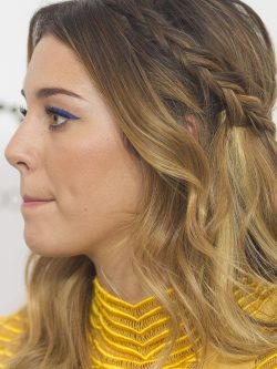 Blanca Suárez con una trenza