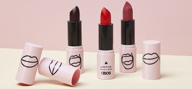 Colección labiales de la primera línea de maquillaje de Asos