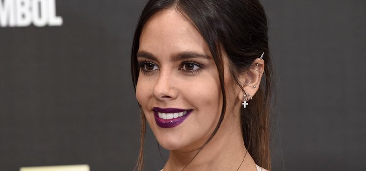 Cristina Pedroche con labios púrpura