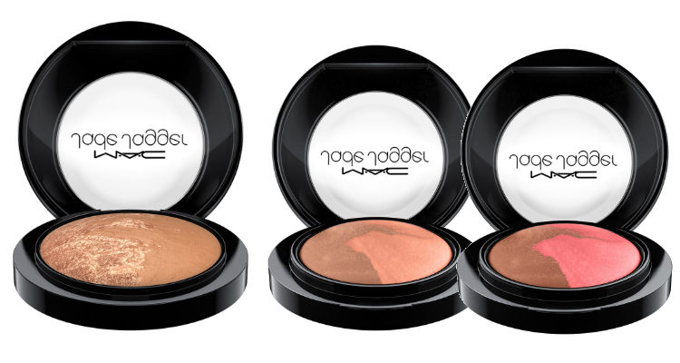 Los polvos faciales y los coloretes de la colección 'Jade Jagger x MAC'