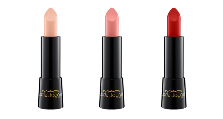 Las barras de labios de la colección 'Jade Jagger x MAC'
