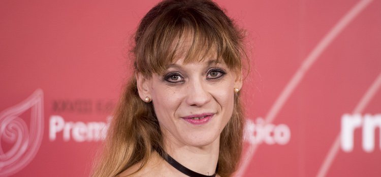 Alicia Amatriain con un delineado mal hecho