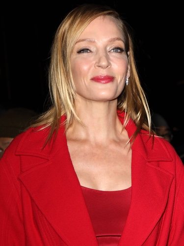 Uma Thurman despeinada