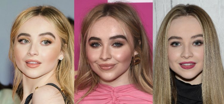 Sus gruesas cejas contrastan con la suavidad del resto de su look