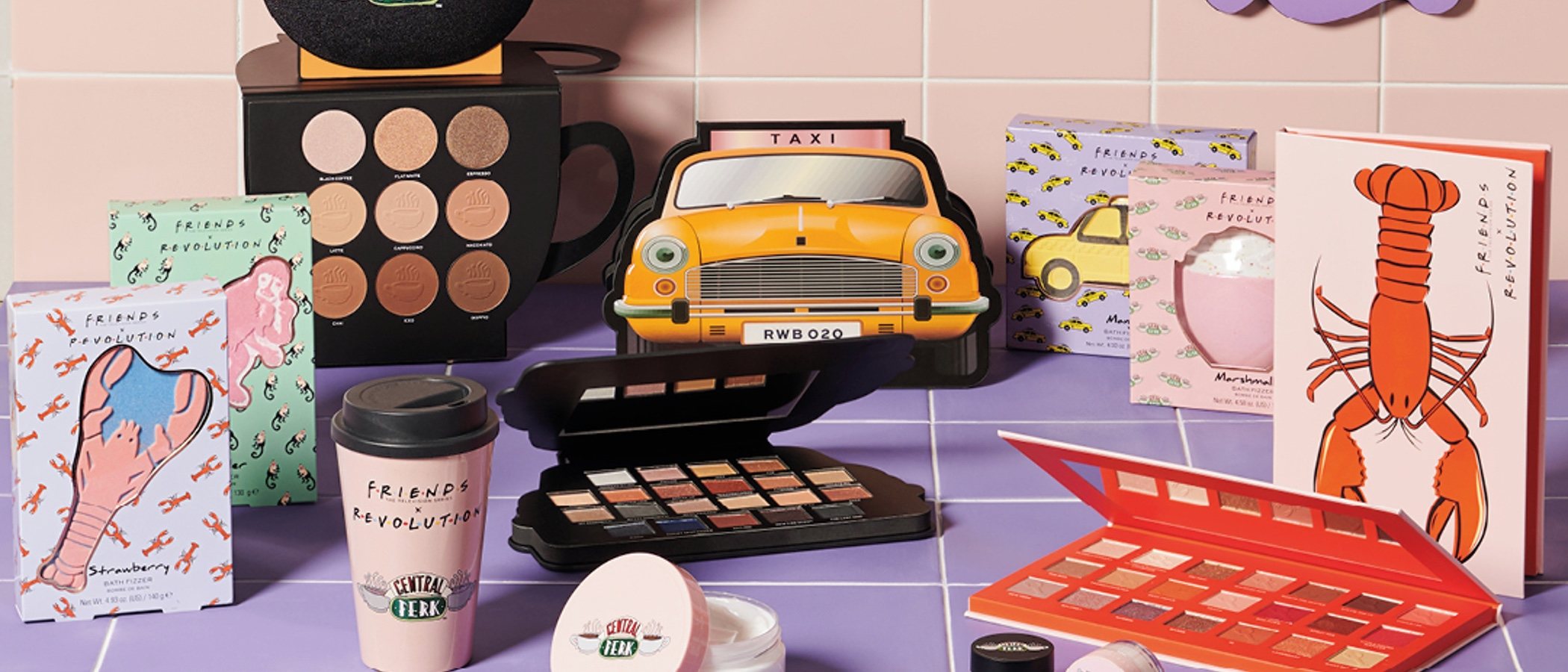 Revolution lanza una nueva colección de maquillaje de 'Friends'