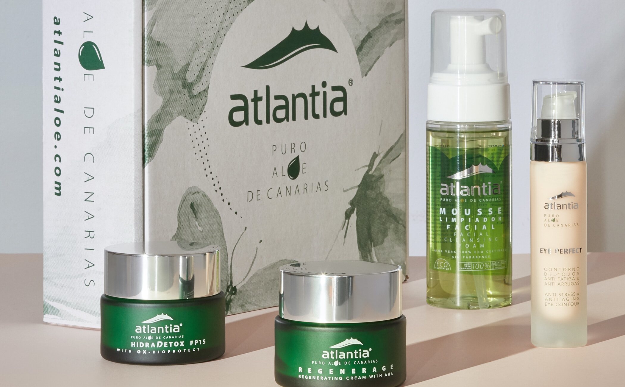 La belleza unisex crece: Atlantia tiene el pack perfecto de Aloe Vera ecológico para que todas las personas se cuiden