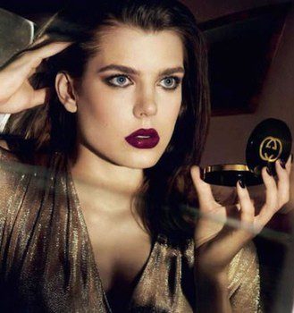 Carlota Casiraghi y Gucci, unidos por su primera línea de maquillaje