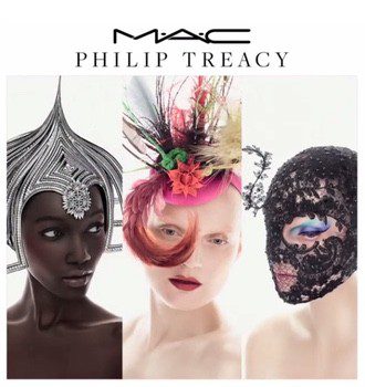 Philip Treacy x MAC: la nueva colaboración de la firma con el sombrerero irlandés