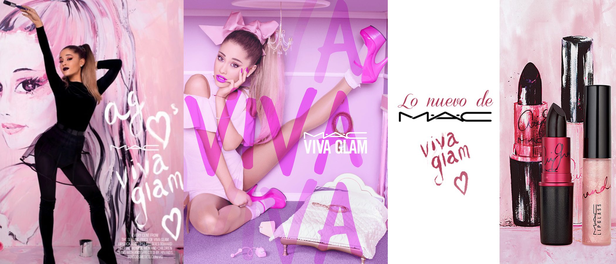 Ariana Grande vuelve a ser el rostro de 'Viva Glam', la campaña benéfica de MAC