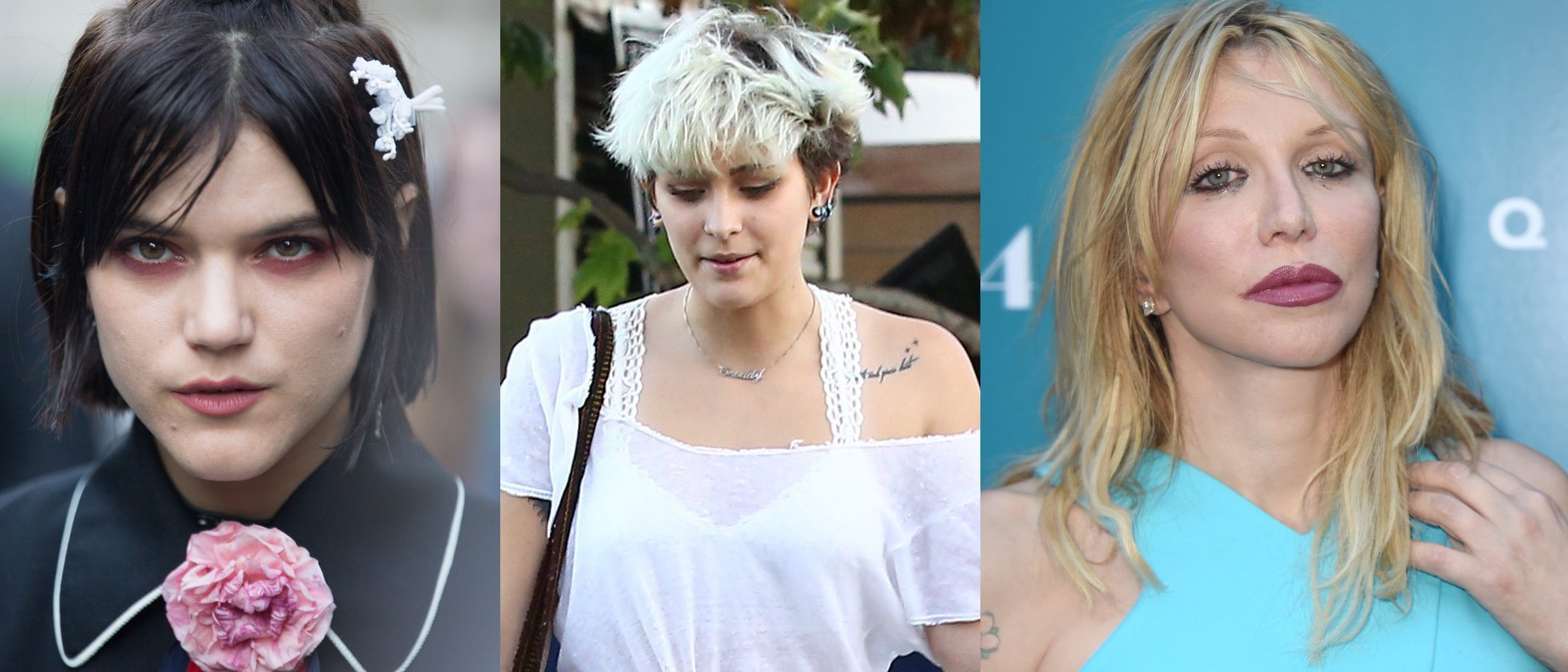 Paris Jackson, Soko y Courtney Love entre los peores beauty looks de la semana