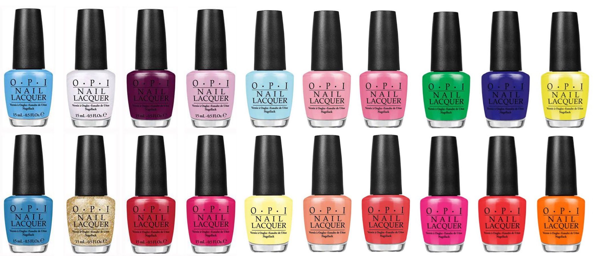 3 nuevas colecciones para este verano 2016 de OPI cargados de color
