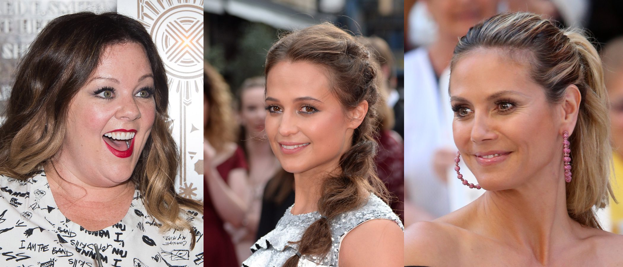 Heidi Klum, Alicia Vikander y Melissa McCarthy entre los mejores beauty looks de la semana