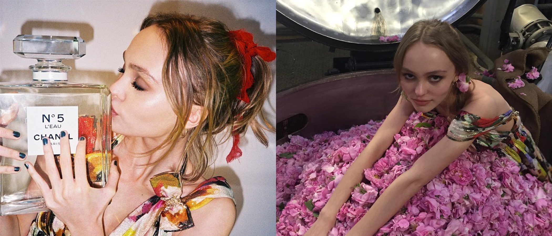 Primeras imágenes de Lily-Rose Depp como nueva embajadora de 'Chanel nº5'