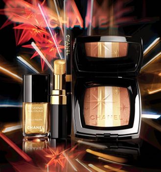 El dorado domina la colección exclusiva de maquillaje Las Vegas de Chanel