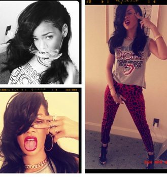 Rihanna nos vuelve a sorprender, esta vez de morena y rapada