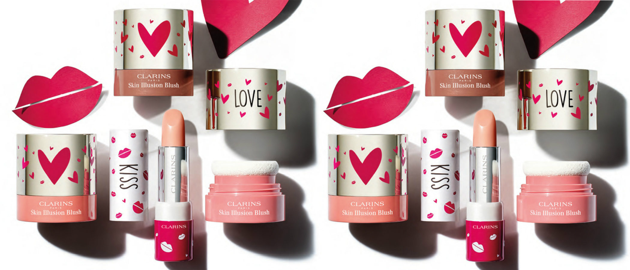 Clarins le da la bienvenida a la primavera con su colección 'Kiss & Love'