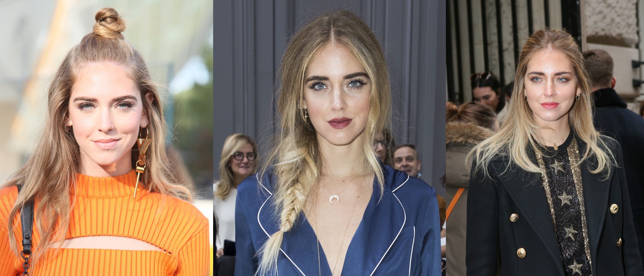 Los mejores peinados de Chiara Ferragni