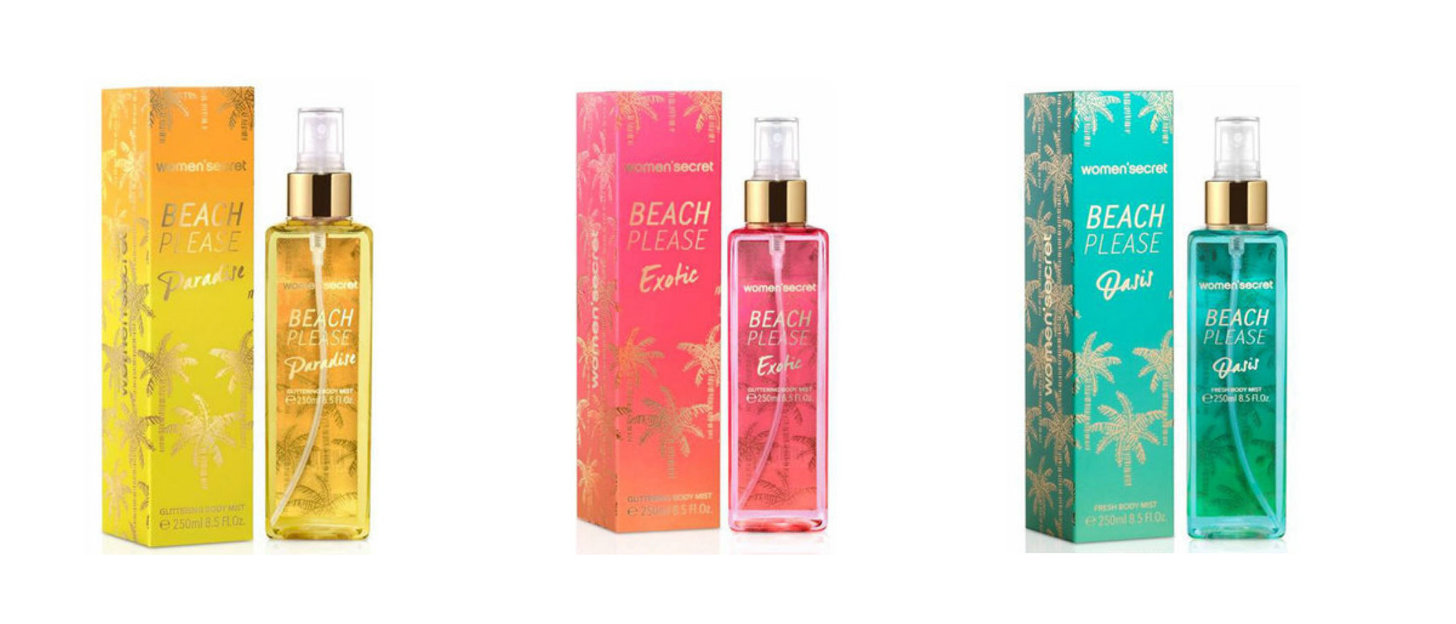 Women'secret refresca la primavera con sus nuevos body mist 'Beach Please'