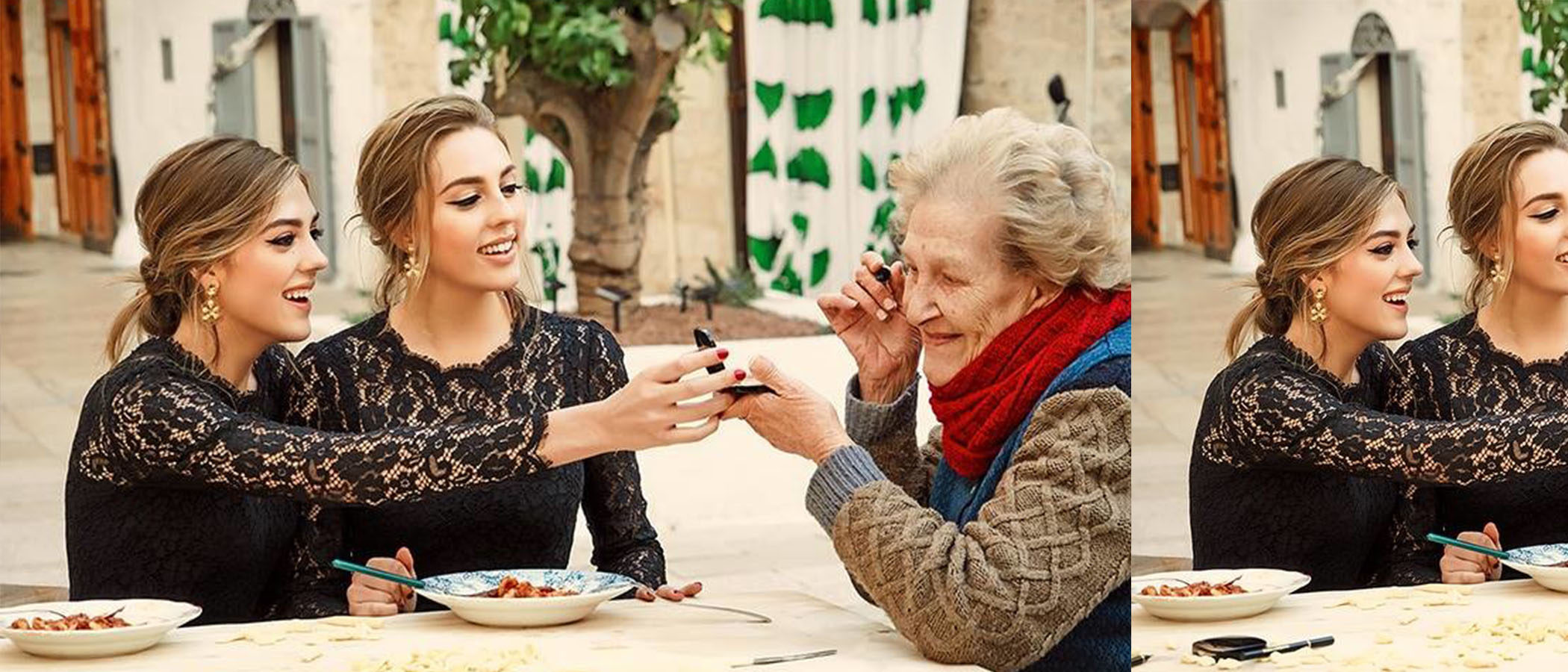 Las hijas de Sylvester Stallone protagonizan la nueva campaña de belleza de 'Dolce & Gabbana'