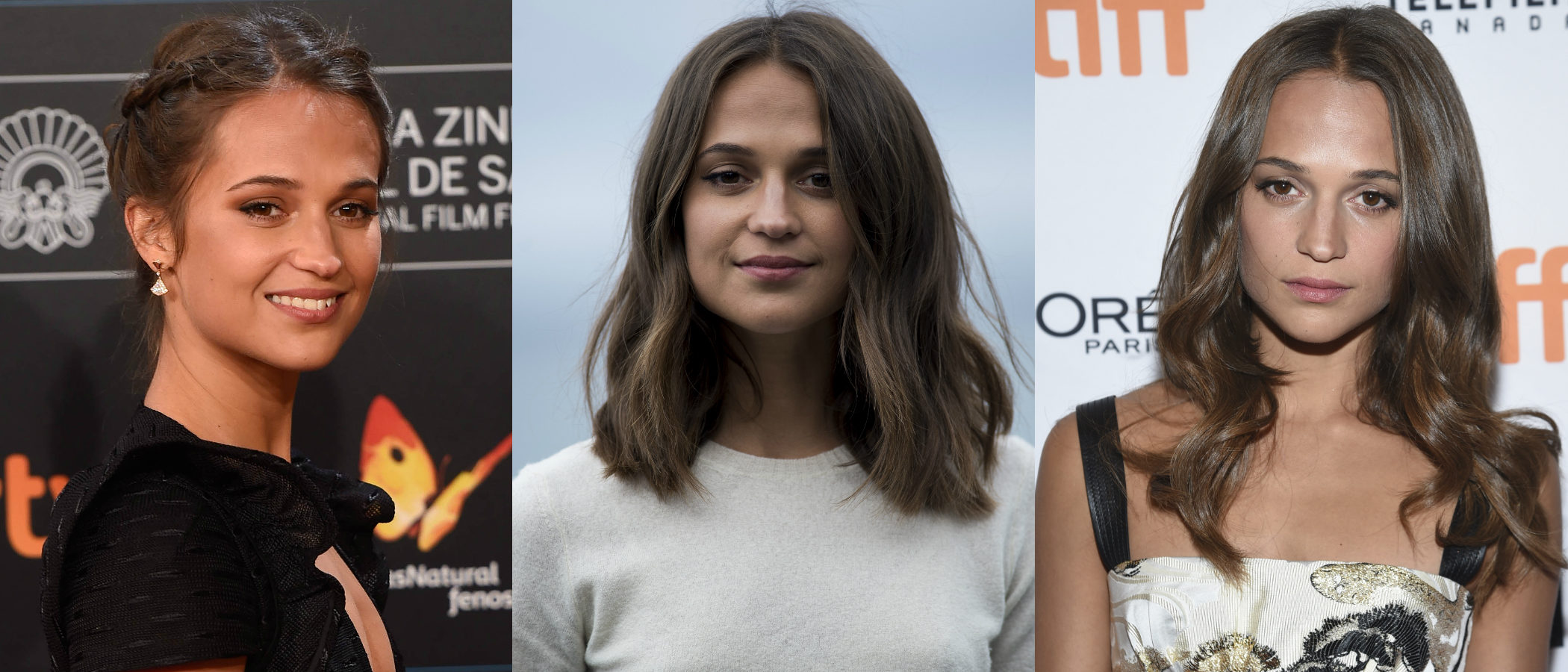 Maquíllate como Alicia Vikander