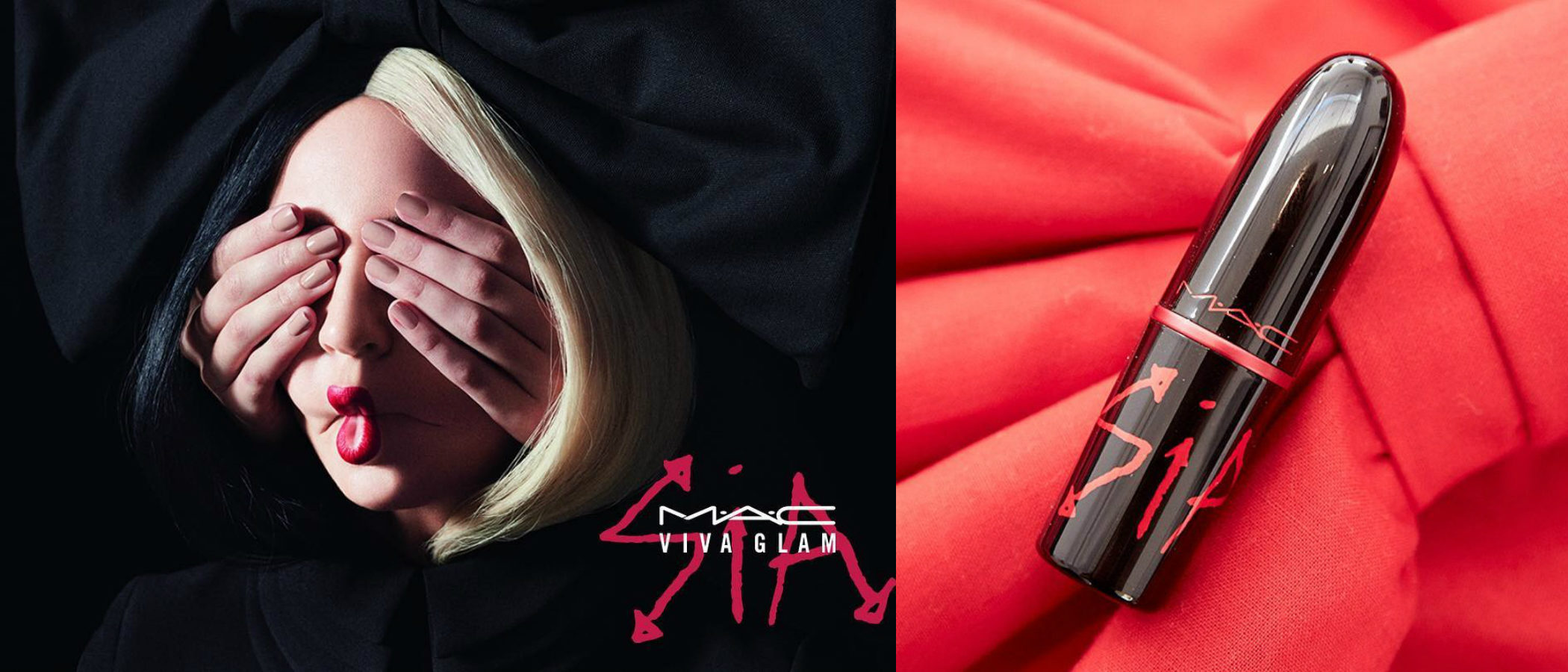 Sia se convierte en la nueva embajadora de 'Viva Glam' de MAC