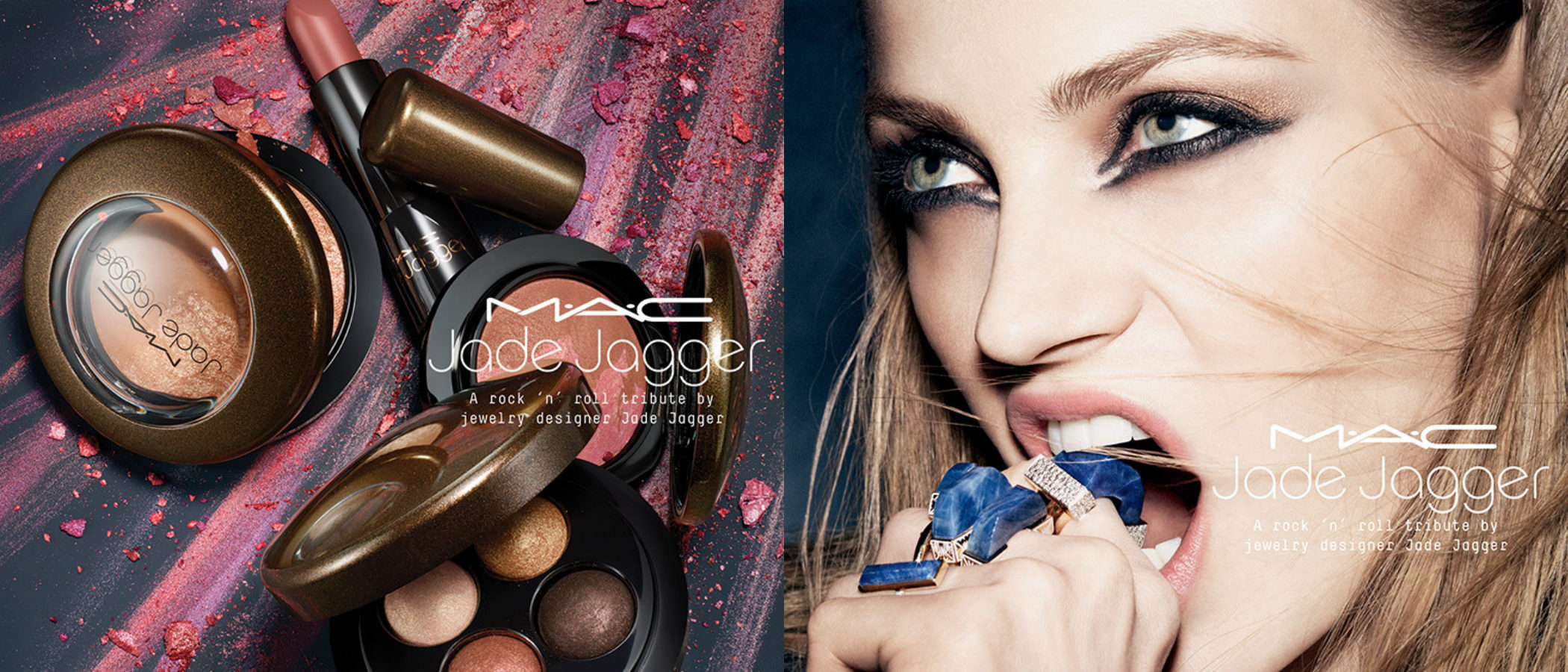 MAC presenta su colección de maquillaje más rockera en colaboración con Jade Jagger