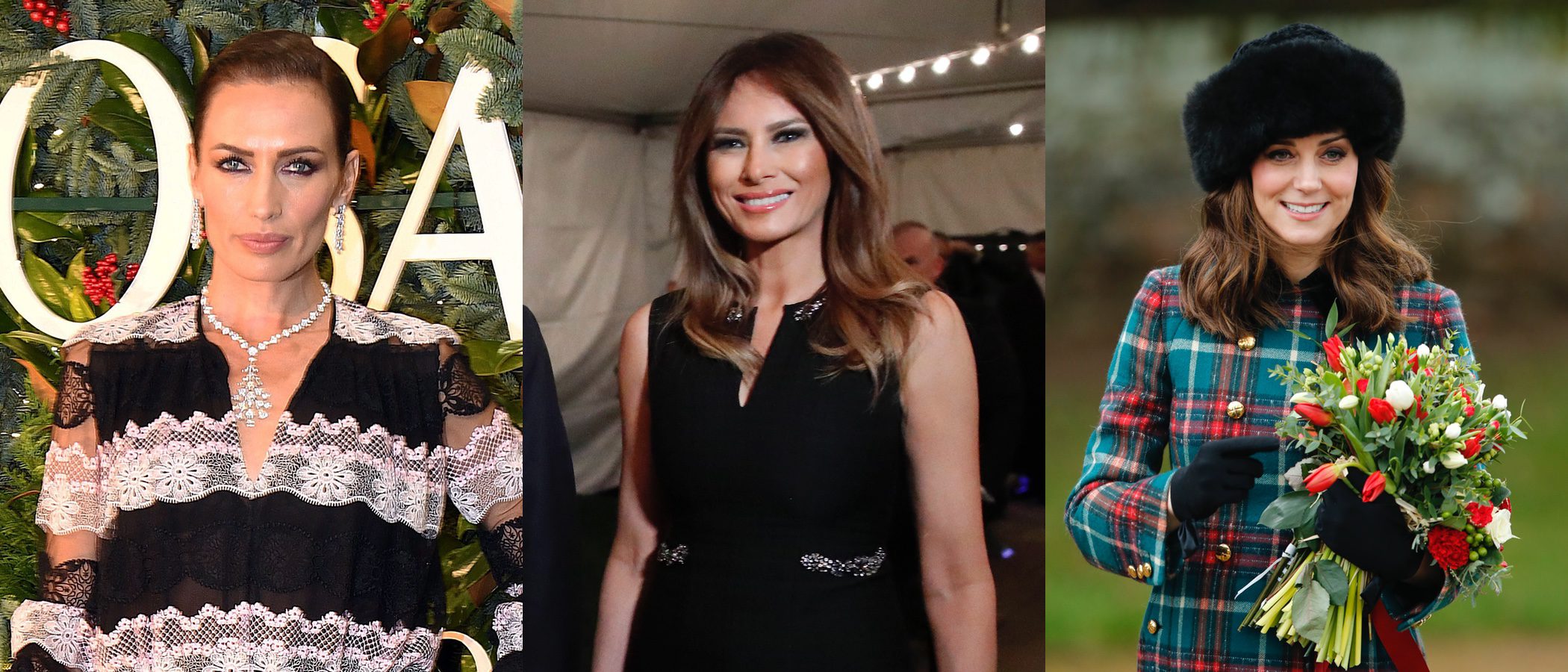 Melania Trump, la Duquesa de Cambridge y Nieves Álvarez cierran el año con estos mejores beauty looks