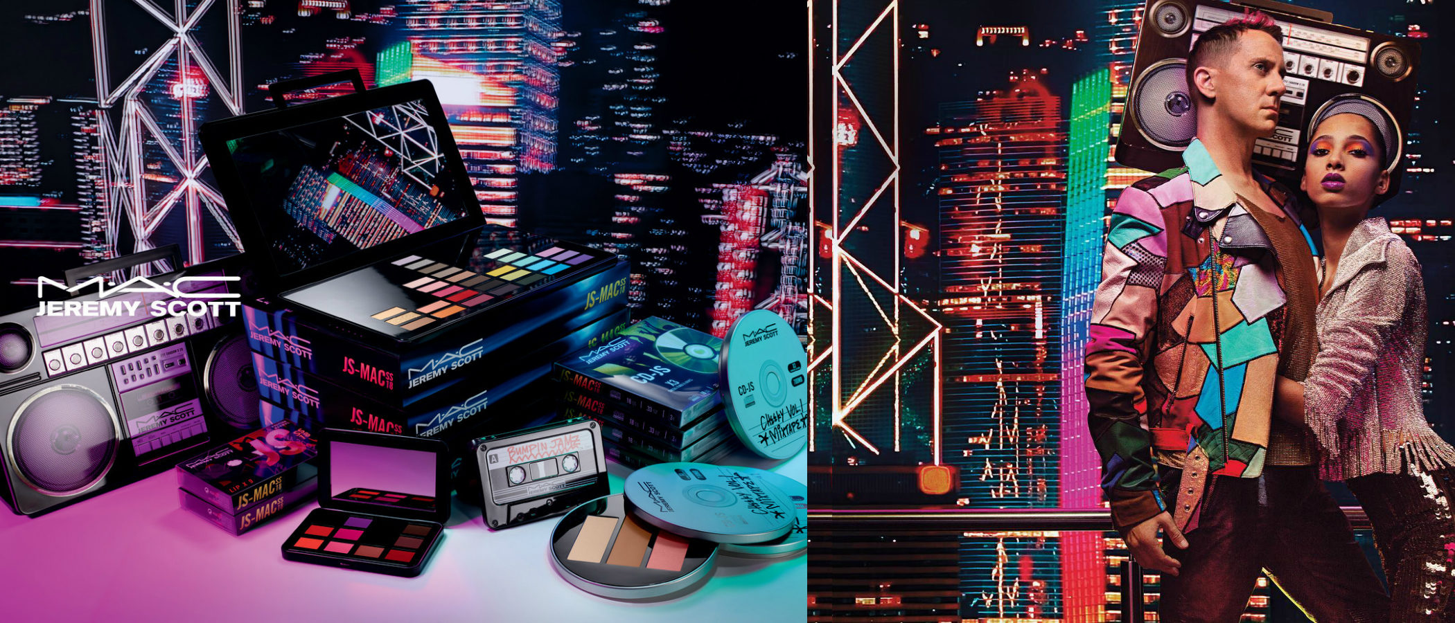MAC y Jeremy Scott se unen para lanzar la colección de maquillaje más musical y noventera de la temporada