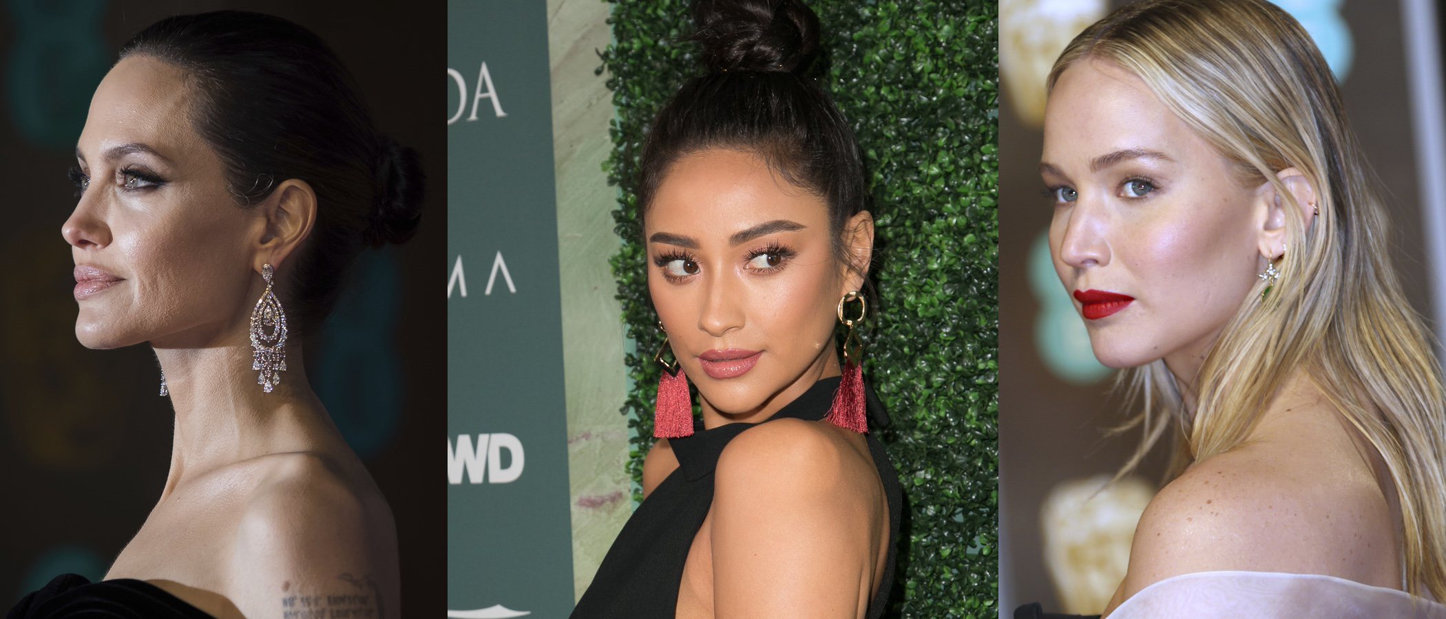 Angelina Jolie, Jennifer Lawrence y Shay Mitchell, entre los mejores beauty look de esta semana