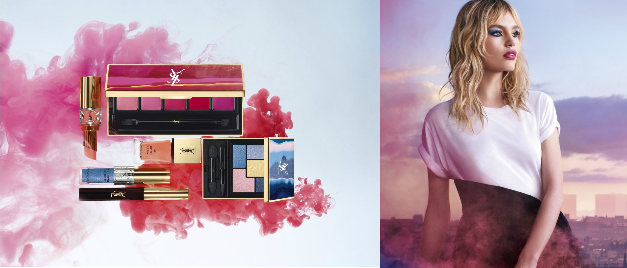 Yves Saint Laurent lanza un colorida colección de maquillaje para primavera/verano 2018
