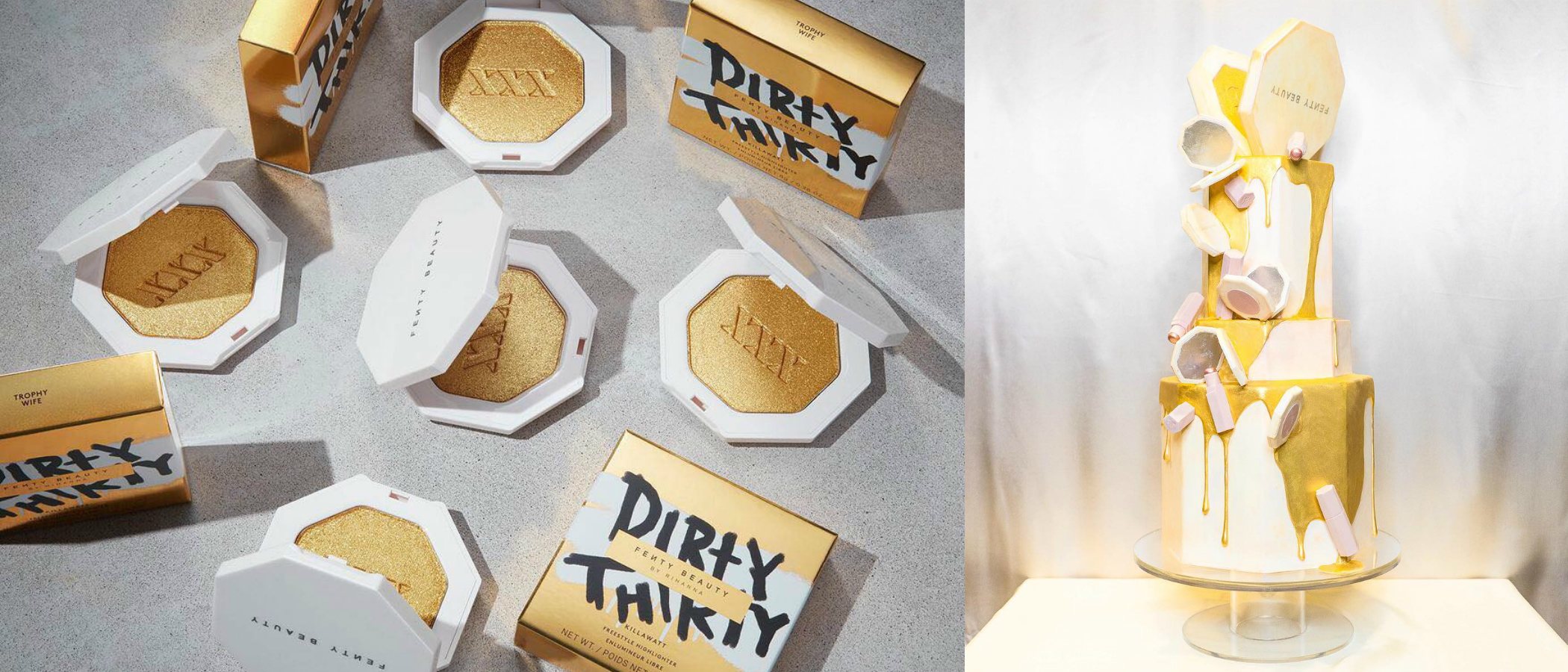 'Dirty Thirty', el iluminador de Fenty Beauty por el 30 cumpleaños de Rihanna