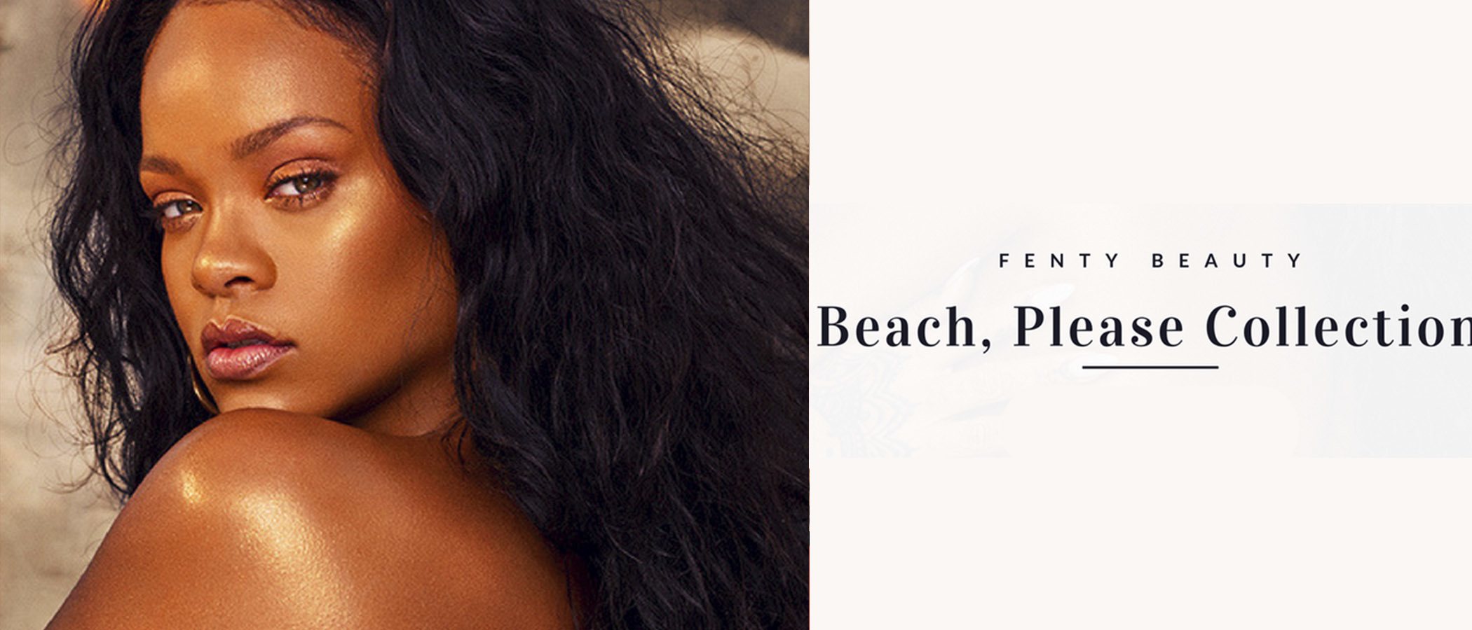 Rihanna sorprende a todos lanzando una línea de iluminadores corporales para Fenty Beauty