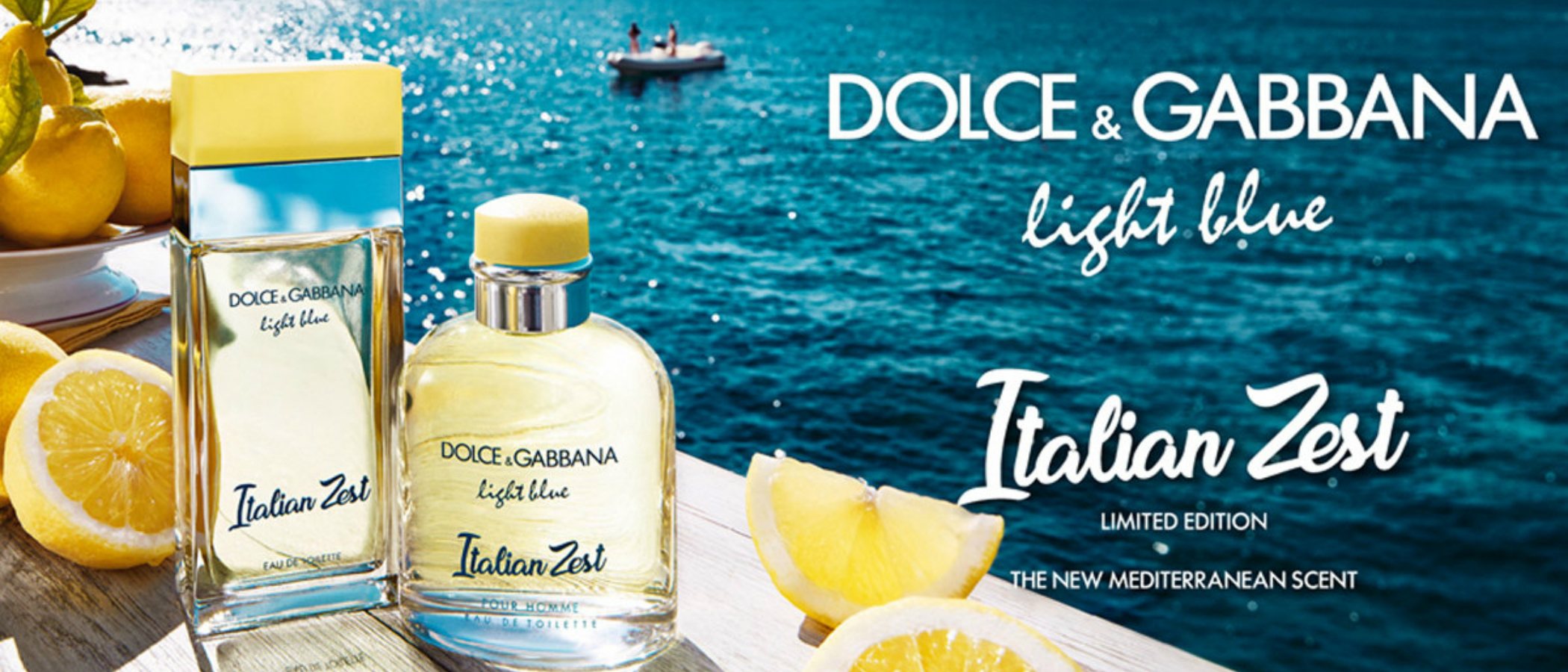 'Light Blue Italian Zest', el dúo de fragancias en edición limitada de Dolce & Gabbana para este verano 2018