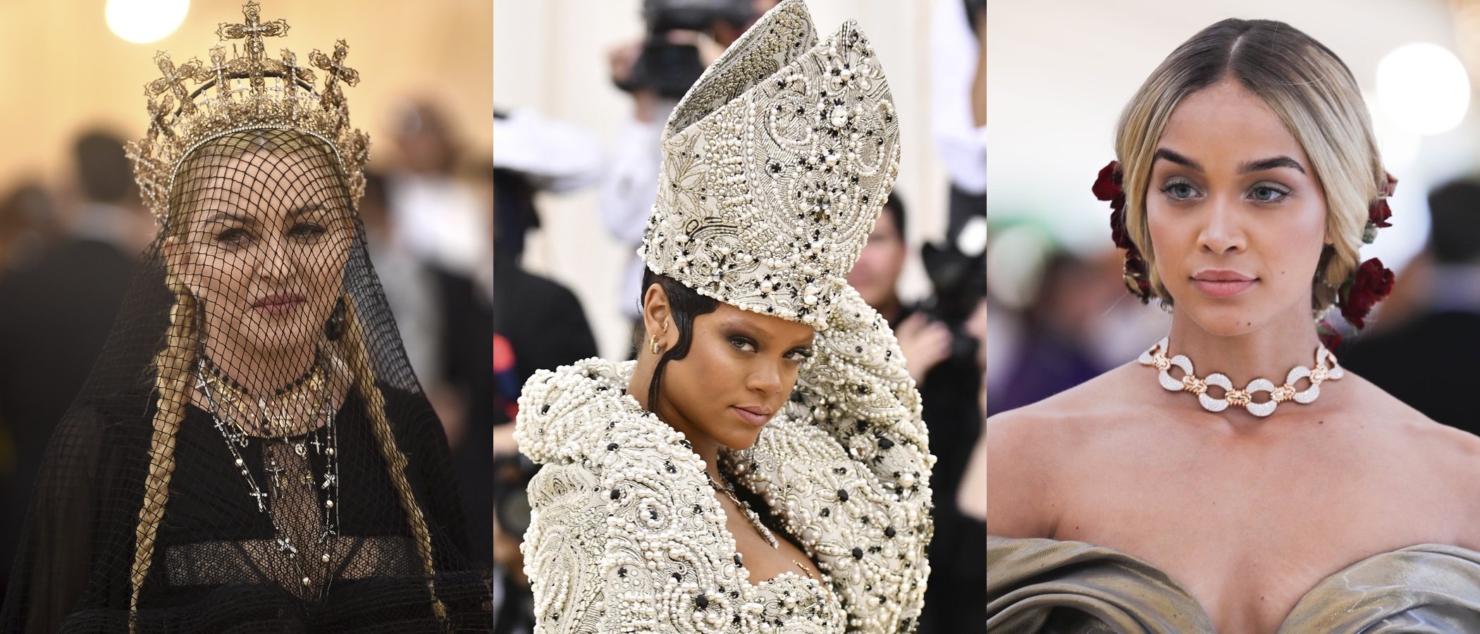 La religión inunda la Gala MET 2018: los mejores y peores beauty looks de las celebs