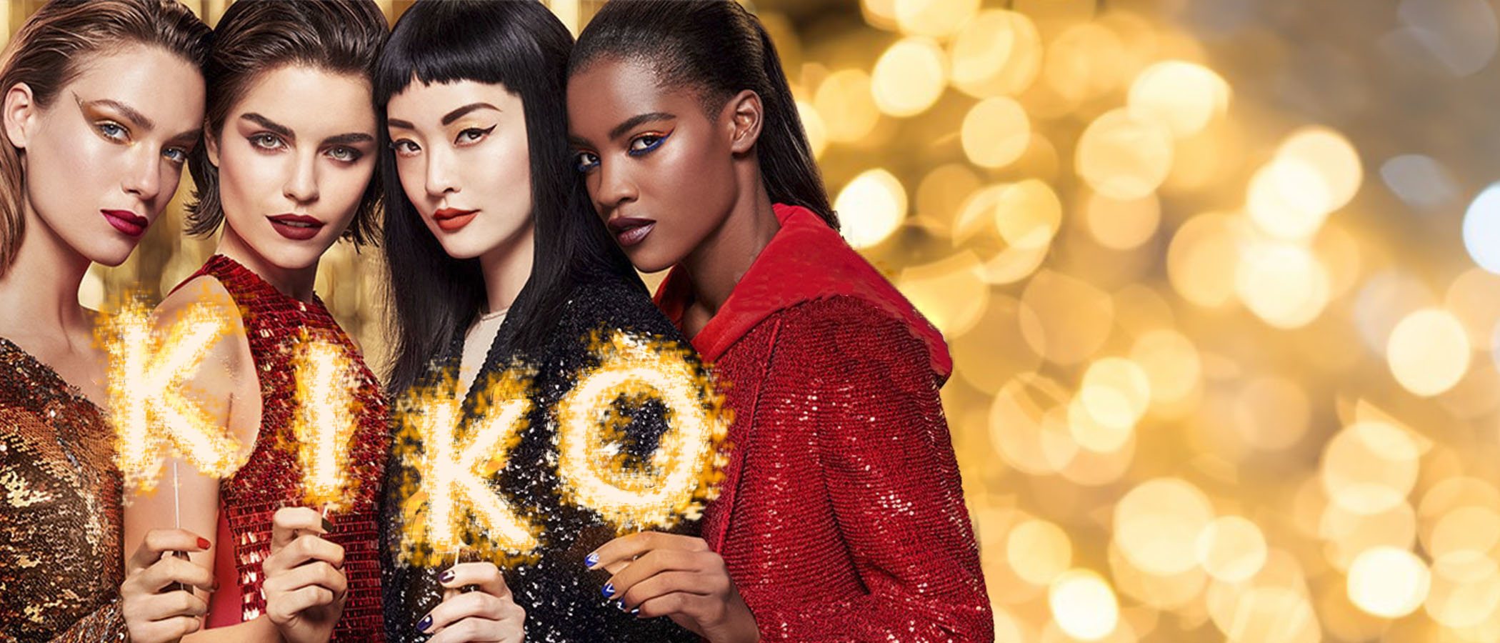 Kiko se prepara para la campaña de Navidad con su nueva colección de maquillaje 'Sparkling Holiday'