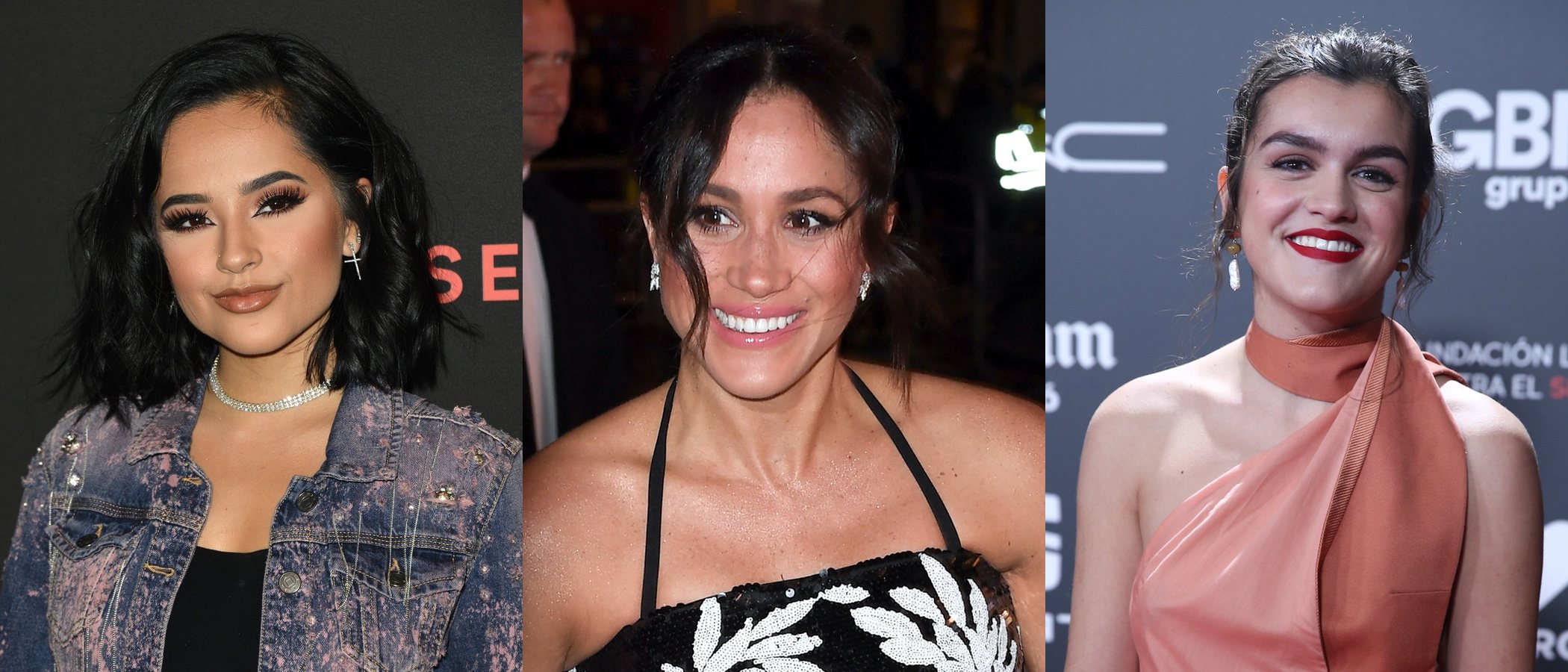 Becky G, Meghan Markle y Amaia Romero lucen los mejores beauty looks de la semana