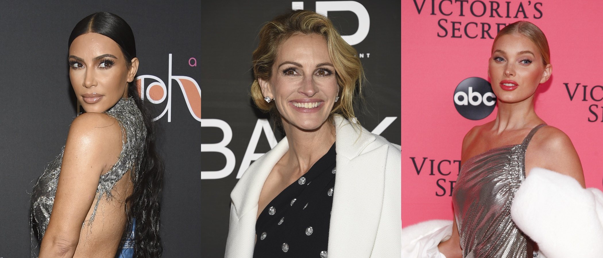 Kim Kardashian, Julia Roberts y Elsa Hosk lucen los mejores beauty looks de la semana