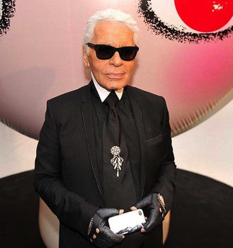Presentación de la colección de Karl Lagerfeld y Shu Uemura