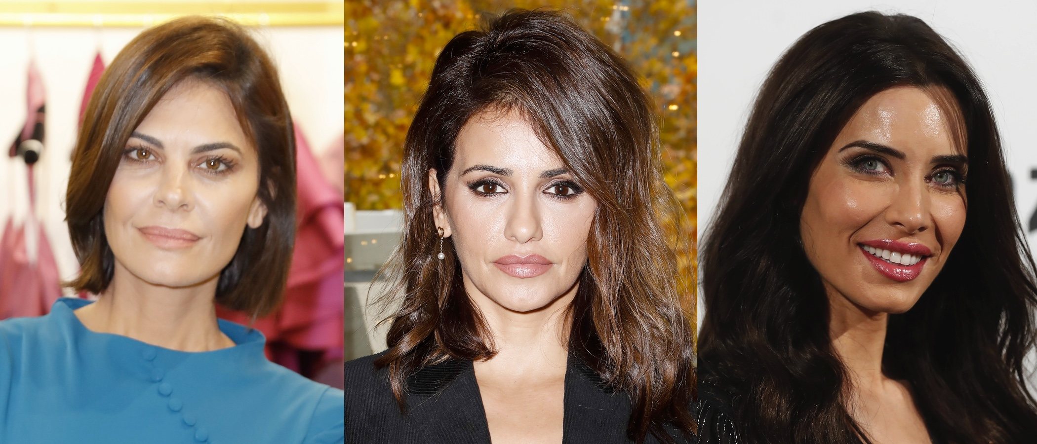 María José Suárez, Mónica Cruz y Pilar Rubio lucen los mejores beauty looks de la semana
