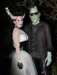 Maquillaje de la novia de Frankenstein para Halloween 2011 