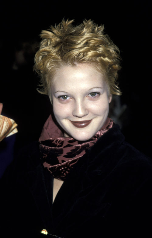 Drew Barrymore con un corte pixie
