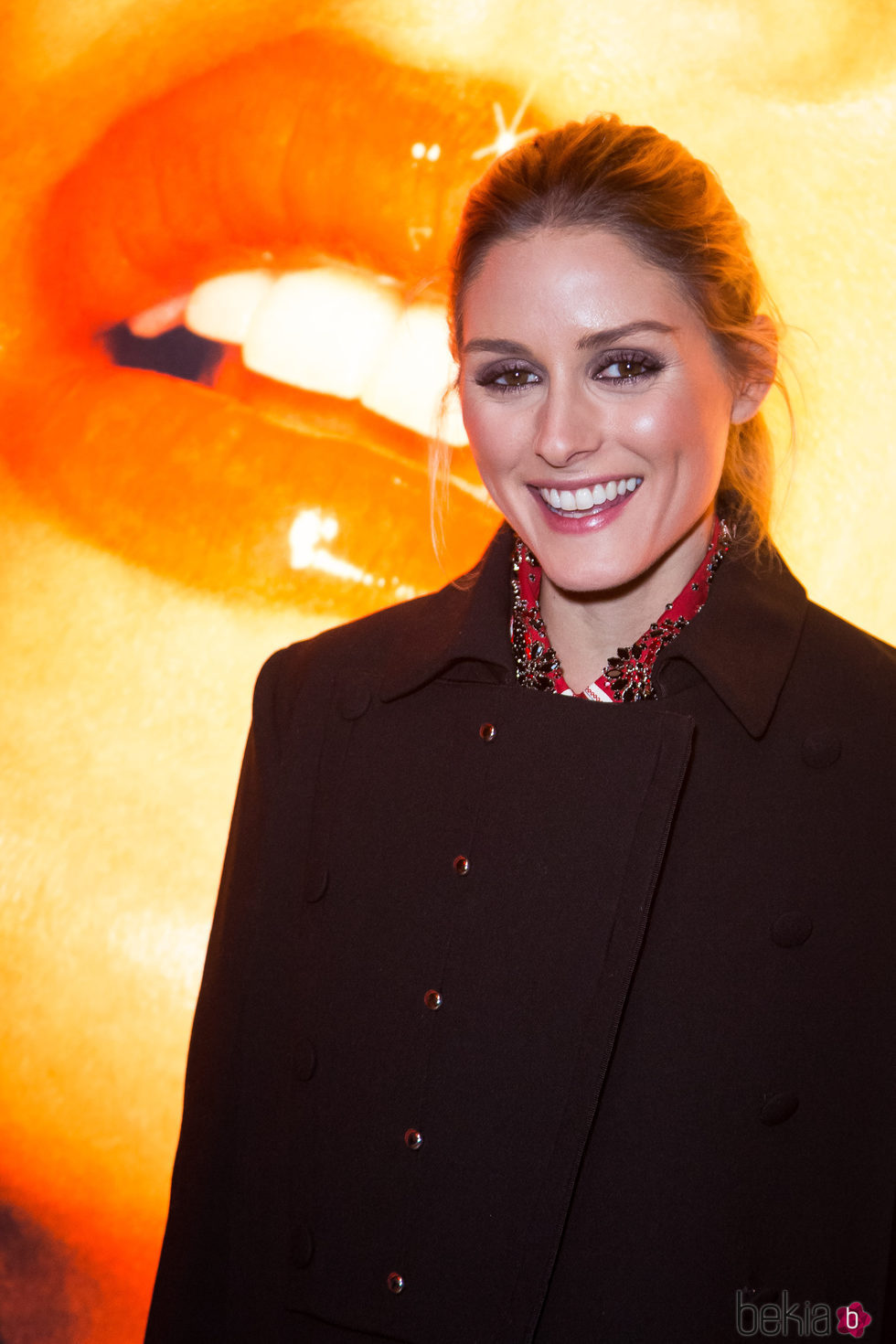 Olivia Palermo con un look sencillo