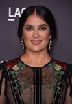 Salma Hayek muy despeinada en la gala del LACMA