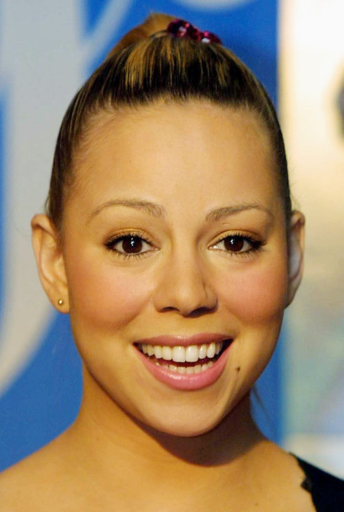 Mariah Carey con unas cejas invisibles